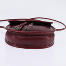 GUCCI Shoulder Bag Leather Red Auth 145949-5