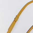 GUCCI Diamante Shoulder Bag Leather Yellow Gold 354229 Auth 145951-8