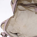 GUCCI GG Canvas Boston Bag 2way Beige Gold 269876 Auth 145953-21