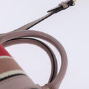 GUCCI GG Canvas Boston Bag 2way Beige Gold 269876 Auth 145953-14