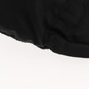 PRADA Waist bag Nylon Black Silver Auth 145954-15