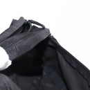 PRADA Waist bag Nylon Black Silver Auth 145954-19