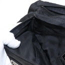 PRADA Waist bag Nylon Black Silver Auth 145954-20