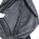 PRADA Waist bag Nylon Black Silver Auth 145954-21