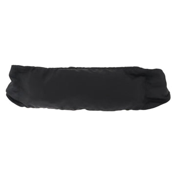 PRADA Waist bag Nylon Black Silver Auth 145954 - 0