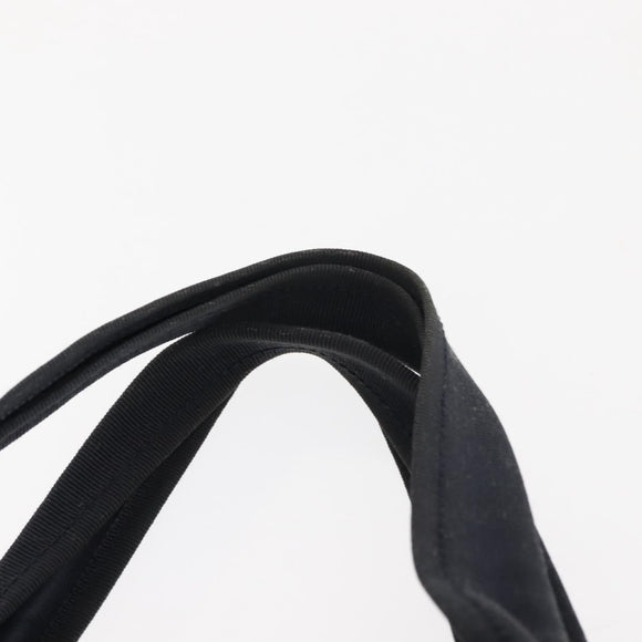 Salvatore Ferragamo Vala Tote Bag Leather Navy Gold Auth 145957