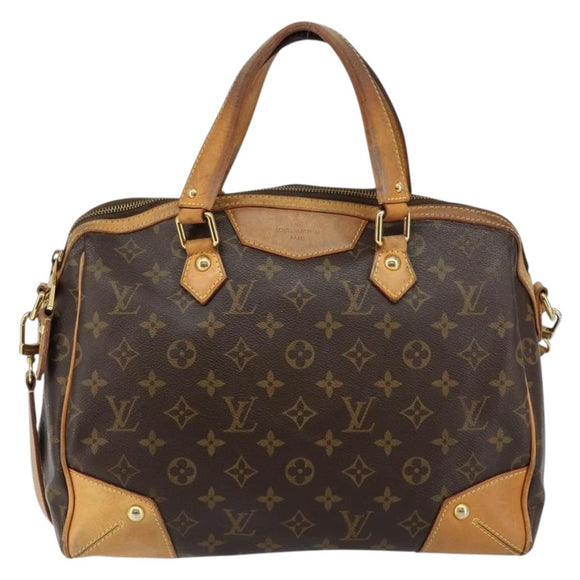 LOUIS VUITTON Monogram Retiro PM Hand Bag 2way Bag MB4181 LV Auth 145965