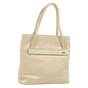 GUCCI Hand Bag Satin Beige 005 4781 0335 Auth 145967