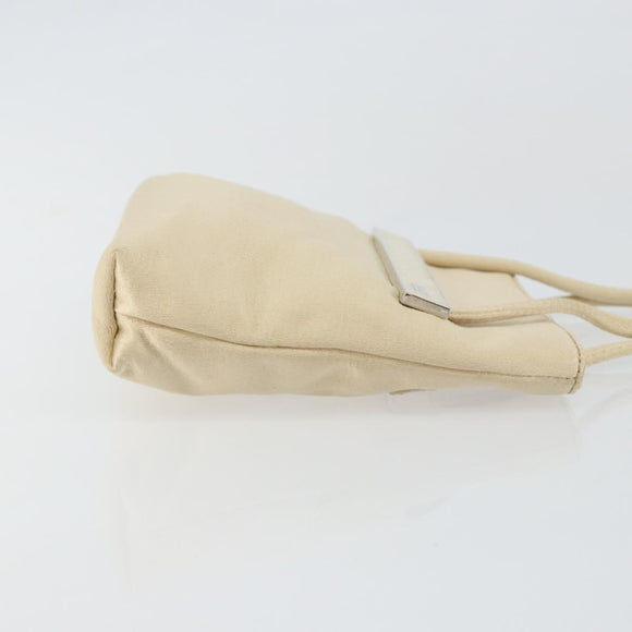 GUCCI Hand Bag Satin Beige 005 4781 0335 Auth 145967