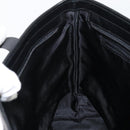 GUCCI GG Canvas Tote Bag Black Silver 019 0426 Auth 145970-22