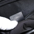 GUCCI GG Canvas Tote Bag Black Silver 019 0426 Auth 145970-12