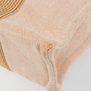 HERMES Fourre Tout PM Hand Bag Canvas Orange Auth 145975-9
