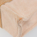 HERMES Fourre Tout PM Hand Bag Canvas Orange Auth 145975-15