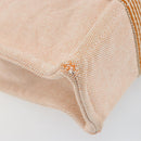 HERMES Fourre Tout PM Hand Bag Canvas Orange Auth 145975-16