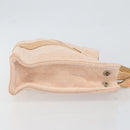 HERMES Fourre Tout PM Hand Bag Canvas Orange Auth 145975-3