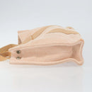 HERMES Fourre Tout PM Hand Bag Canvas Orange Auth 145975-4