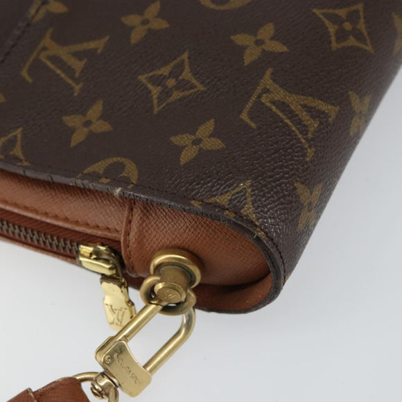 LOUIS VUITTON Monogram Orsay Clutch Bag M51790 LV Auth 145976