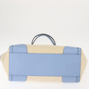 GUCCI Tote Bag Canvas Beige Gold 354397 467891 Auth 145984-6