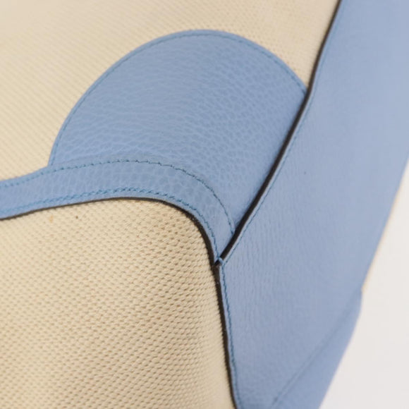 GUCCI Tote Bag Canvas Beige Gold 354397 467891 Auth 145984