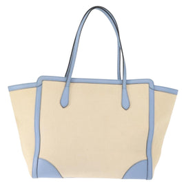 GUCCI Tote Bag Canvas Beige Gold 354397 467891 Auth 145984 - 0