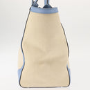 GUCCI Tote Bag Canvas Beige Gold 354397 467891 Auth 145984-5