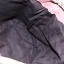 GUCCI GG Canvas Guccissima Hand Bag Leather 2way Pink Gold 247902 Auth 145986-20