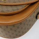 GUCCI Micro GG Supreme Shoulder Bag PVC Beige Gold 001 084 0259 Auth 145987-10