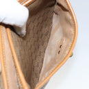 GUCCI Micro GG Supreme Shoulder Bag PVC Beige Gold 001 084 0259 Auth 145987-21