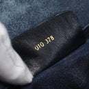 GUCCI GG Supreme Sherry Line Shoulder Bag PVC 2way Navy Gold 010 378 Auth 145988-23