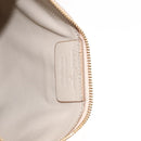 Salvatore Ferragamo Gancini Shoulder Bag Leather Pink Gold Auth 145992-23
