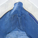 FENDI Zucca Canvas Tote Bag PVC Ivory Gold Auth 145993-19