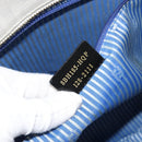 FENDI Zucca Canvas Tote Bag PVC Ivory Gold Auth 145993-12