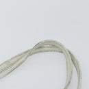 FENDI Zucca Canvas Tote Bag PVC Ivory Gold Auth 145993-8