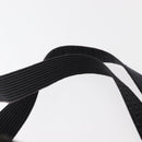 HERMES Her Line Backpack Canvas Gray Silver Auth 145996-14