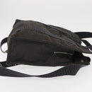 HERMES Her Line Backpack Canvas Gray Silver Auth 145996-3