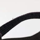 HERMES Her Line Backpack Canvas Gray Silver Auth 145996-8