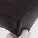 CARTIER Trinity Tote Bag Leer Bruin Goud Auth 145998-9