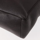 CARTIER Trinity Tote Bag Leer Bruin Goud Auth 145998-14