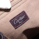 CARTIER Trinity Tote Bag Leather Brown Gold Auth 145998-16