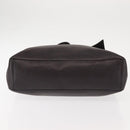 CARTIER Trinity Tote Bag Leer Bruin Goud Auth 145998-5