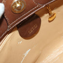 GUCCI Bamboo Hand Bag Leather 2way Brown Gold 000 122 0316 Auth 146003-19