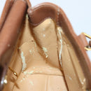 GUCCI Bamboo Hand Bag Leather 2way Brown Gold 000 122 0316 Auth 146003-20