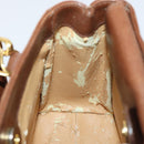 GUCCI Bamboo Hand Bag Leather 2way Brown Gold 000 122 0316 Auth 146003-11