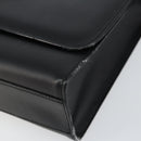 GUCCI Shoulder Bag Leather Black Silver 001 3064 Auth 146004-15