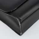 GUCCI Shoulder Bag Leather Black Silver 001 3064 Auth 146004-9