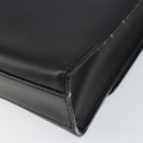 GUCCI Shoulder Bag Leather Black Silver 001 3064 Auth 146004-16