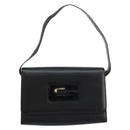 GUCCI Shoulder Bag Leather Black Silver 001 3064 Auth 146004-13