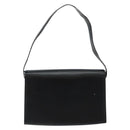 GUCCI Shoulder Bag Leather Black Silver 001 3064 Auth 146004-2