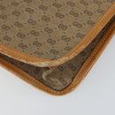 GUCCI Micro GG Supreme Web Sherry Line Bag PVC Beige 017 115 4126 Auth 146005-10