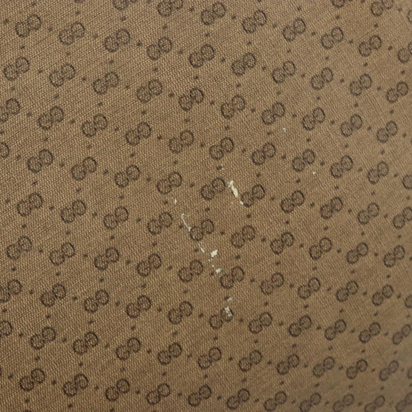 GUCCI Micro GG Supreme Web Sherry Line Bag PVC Beige 017 115 4126 Auth 146005